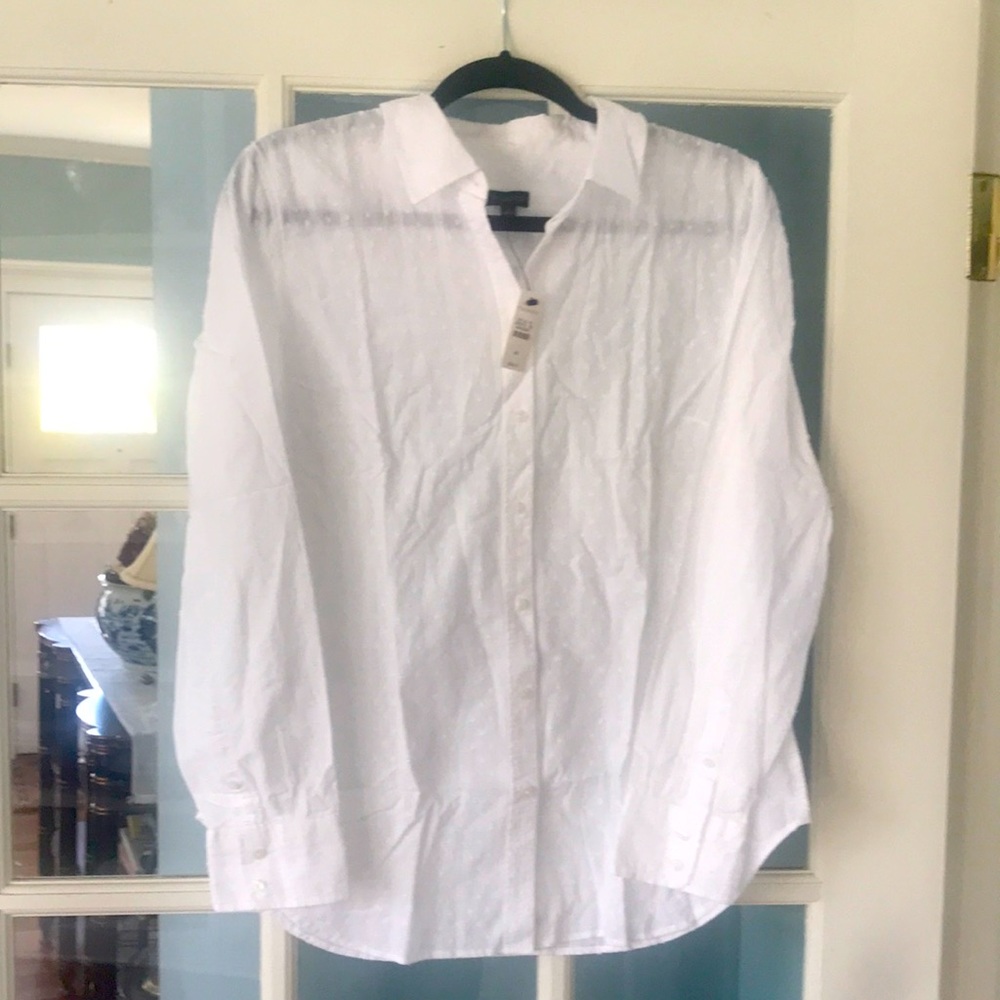 White Talbots Blouse